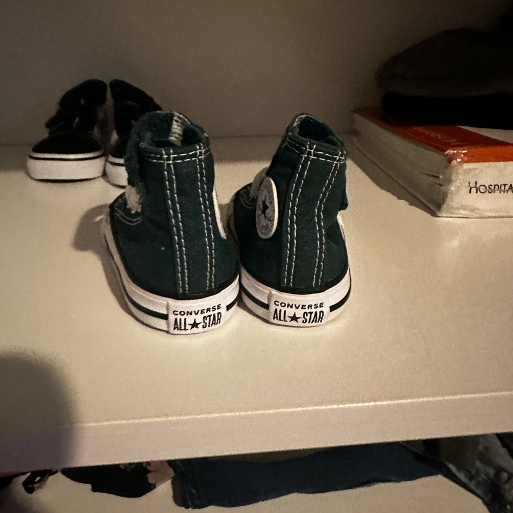 Baby high top converse